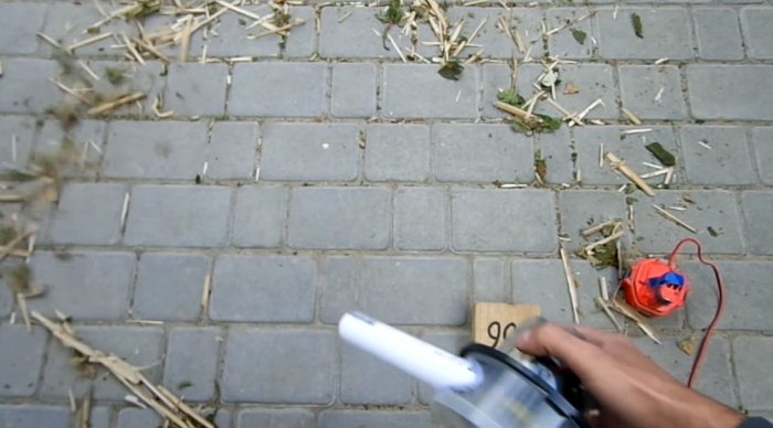 Делаем мощную воздуходувку своими руками