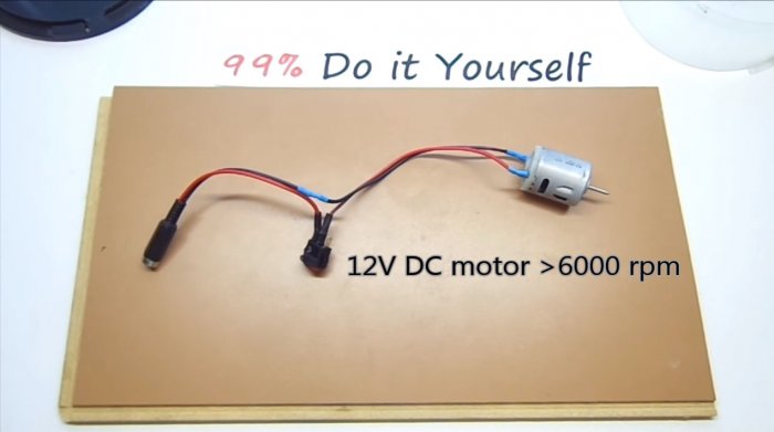 Делаем мощную воздуходувку своими руками