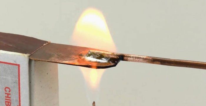 Быстрый способ пайки проводников большого диаметра