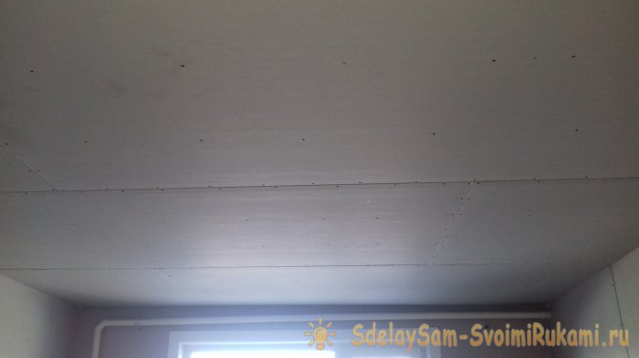 Потолок из гипсокартона