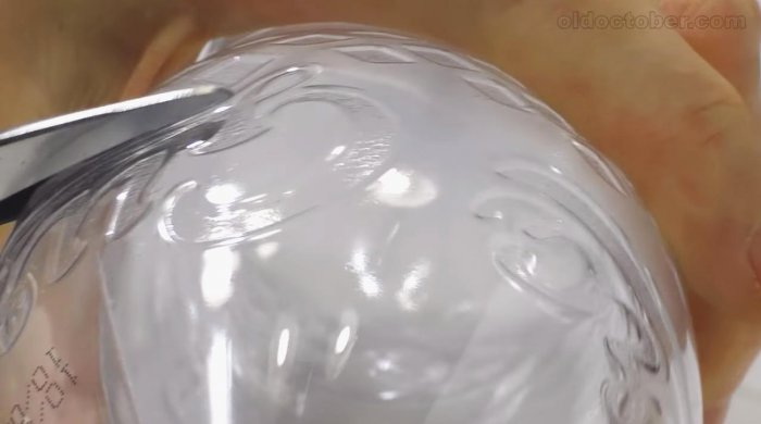 Нож для нарезки ленты из пластиковых бутылок