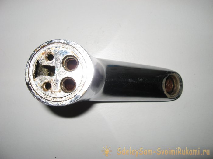 Ремонт однорычажного смесителя