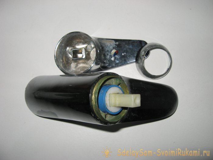 Ремонт однорычажного смесителя