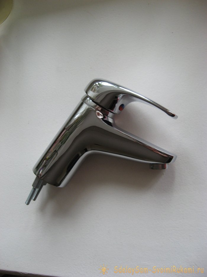 Ремонт однорычажного смесителя