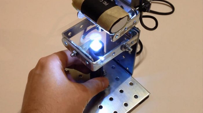 Микроскоп своими руками из фотоаппарата