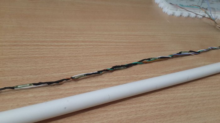 Индикатор уровня воды на герконах