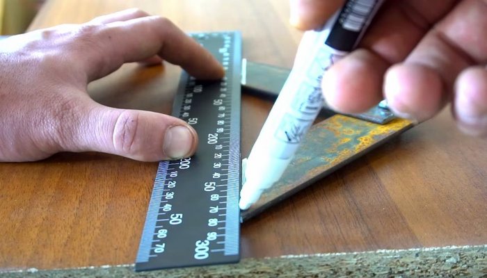 Приспособление для сварки профиля под любым углом