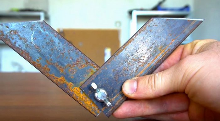 Приспособление для сварки профиля под любым углом