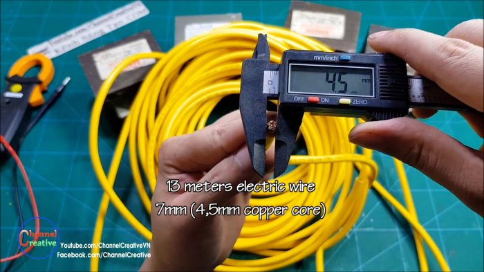 Сварочный аппарат из четырех микроволновок