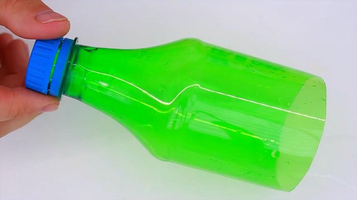 Витой жгут для проводов из пластиковой бутылки