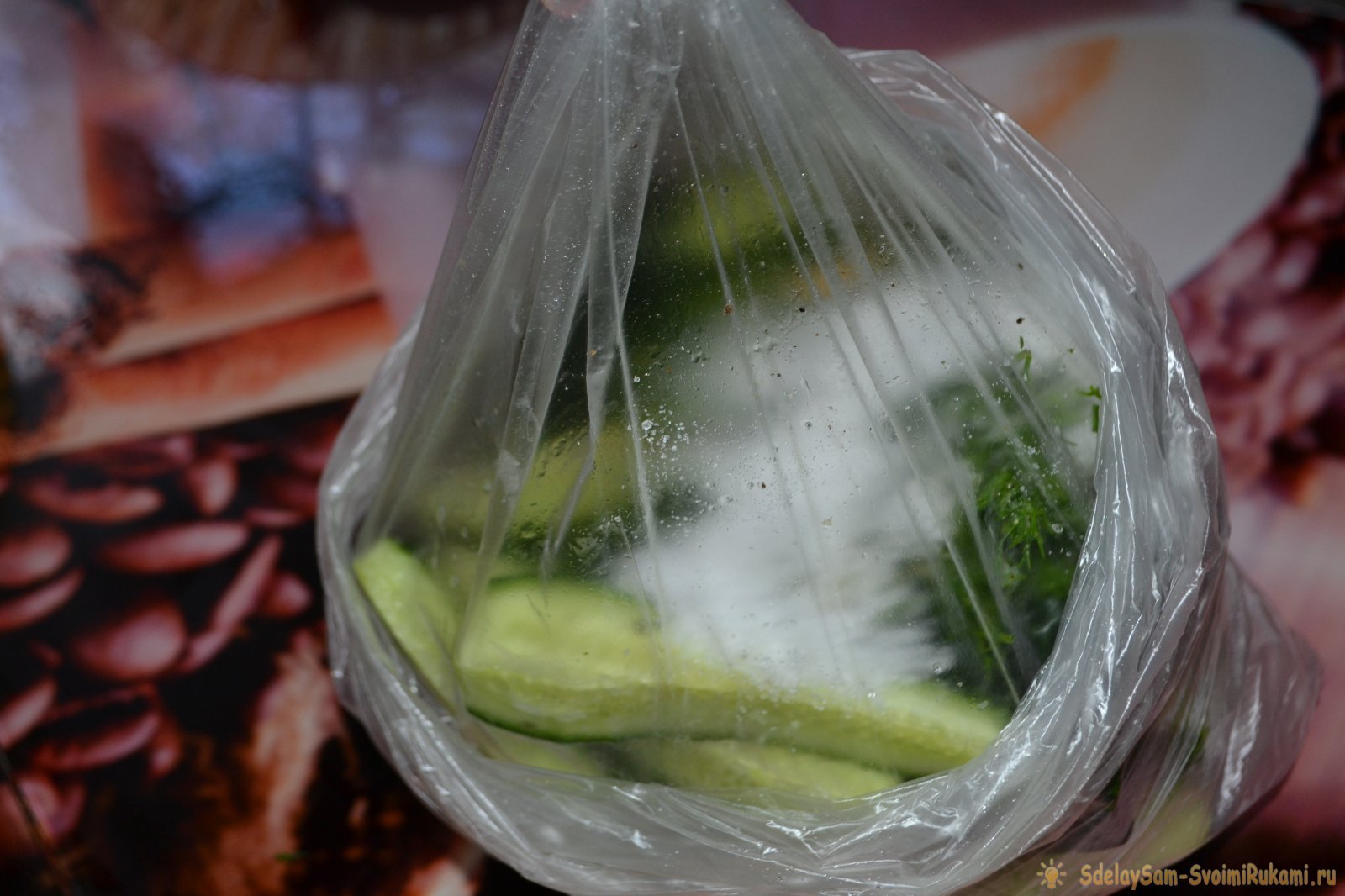 Salting cucumber Packaging