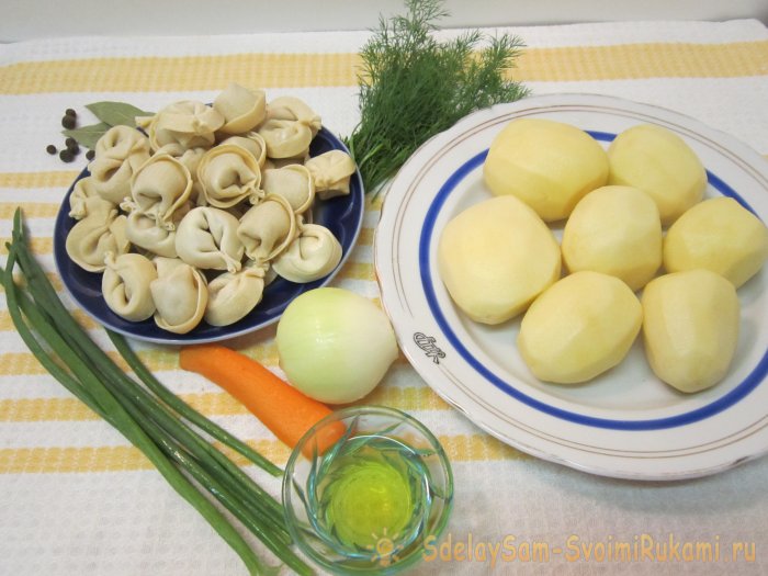 Вкусный суп из пельменей за 30 минут