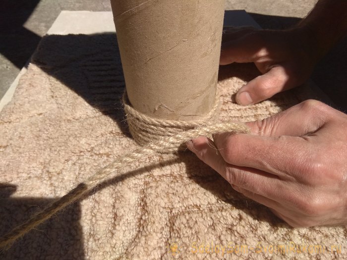 Изготовление когтеточки своими руками