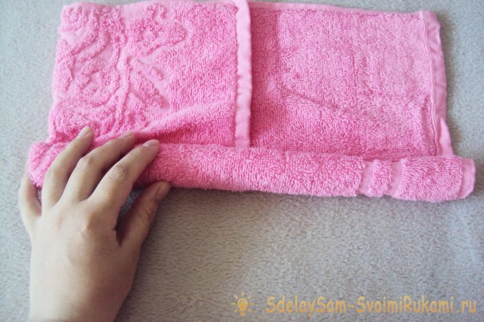 Как сделать мишку из полотенца