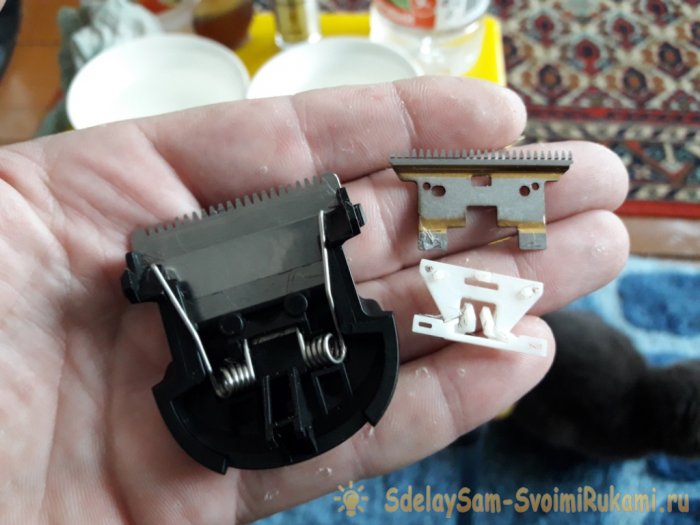 Уход и заточка ножей машинки для стрижки