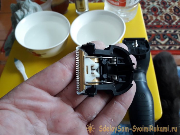 Уход и заточка ножей машинки для стрижки