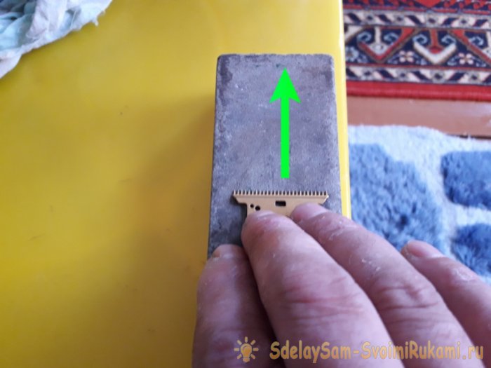 Уход и заточка ножей машинки для стрижки