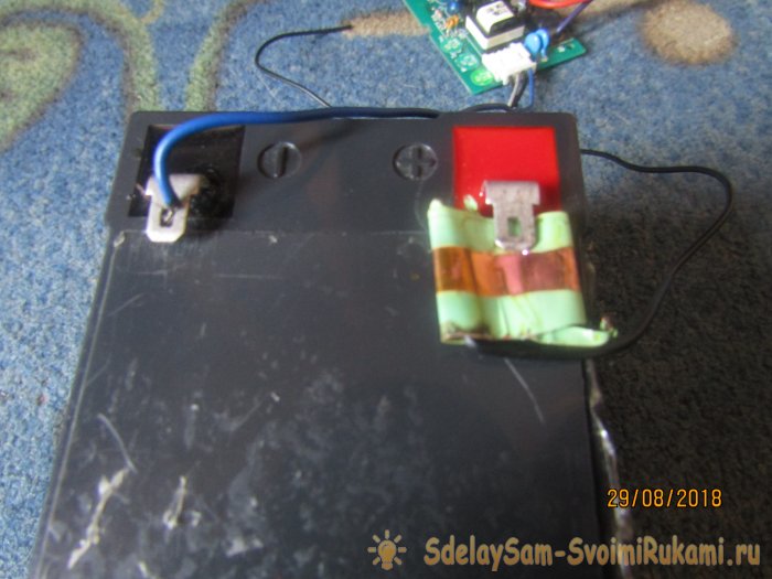 Десульфататор АКБ из хлама