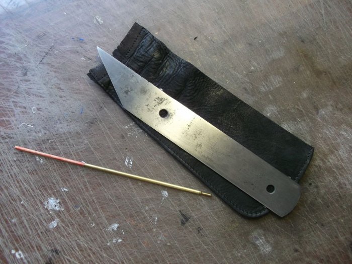 Новая рукоятка для старого ножа