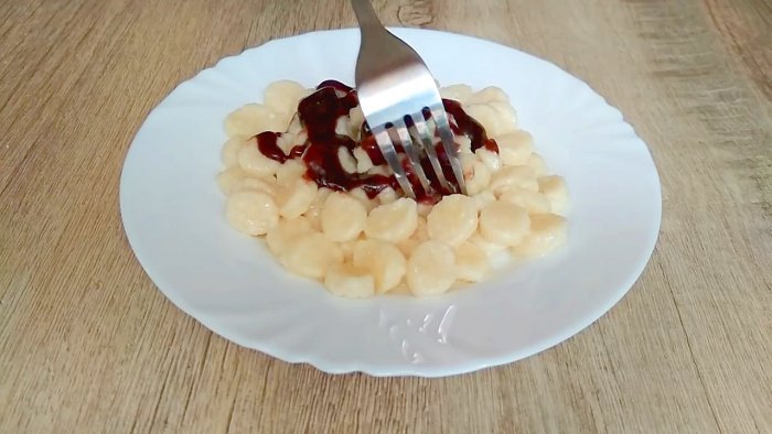 Самые ленивые вареники с творогом