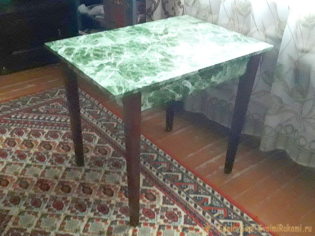 Реставрация старого раскладного стола