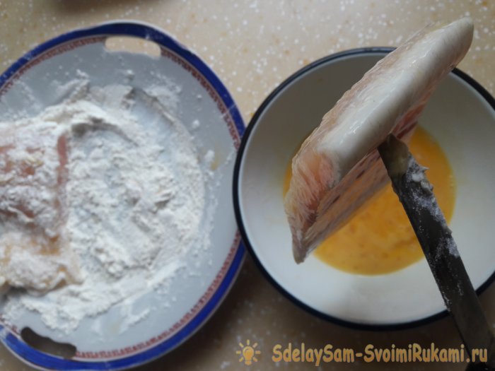 Два простейших рецепта обжарки белой рыбы