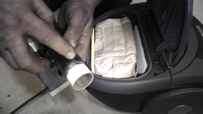 Как увеличить тягу пылесоса с мешком