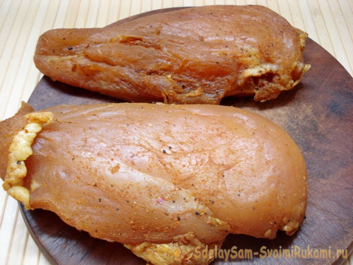 Балык из куриного филе