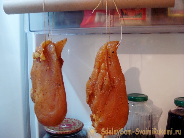 Балык из куриного филе