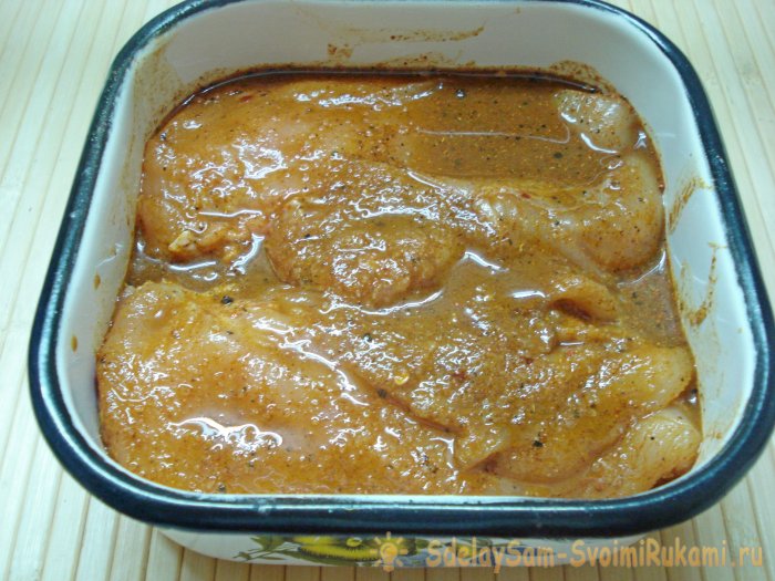 Балык из куриного филе