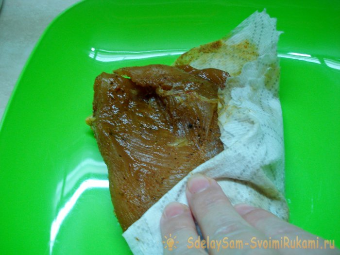 Балык из куриного филе