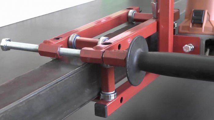 Изготовление длинной раскройной стойки для болгарки