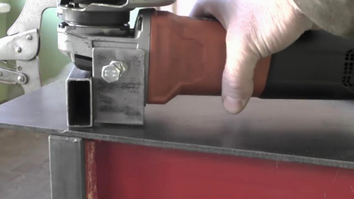 Изготовление длинной раскройной стойки для болгарки