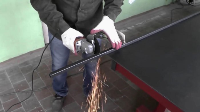 Изготовление длинной раскройной стойки для болгарки