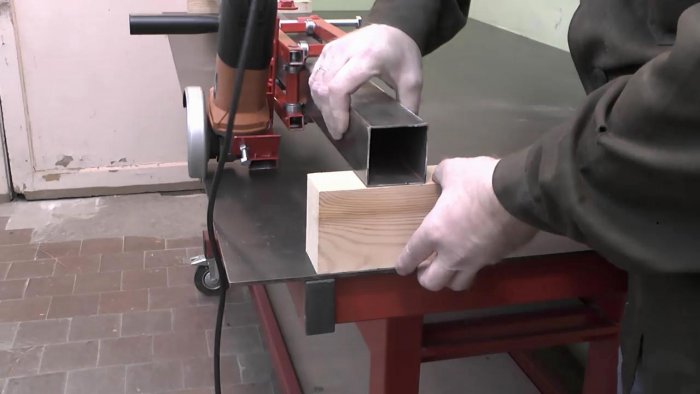 Изготовление длинной раскройной стойки для болгарки