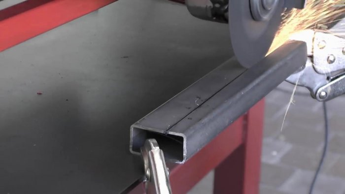 Изготовление длинной раскройной стойки для болгарки