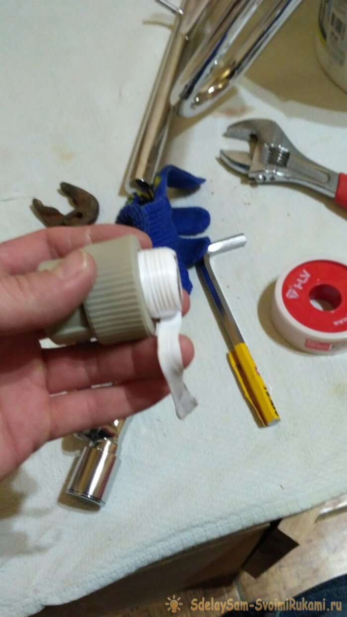 Установка полотенцесушителя своими руками