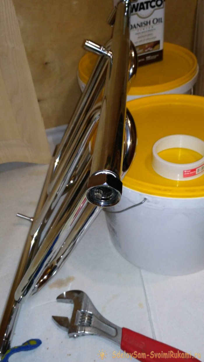 Установка полотенцесушителя своими руками