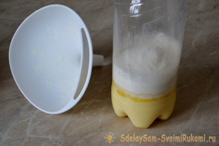 Блины из бутылки кружевные