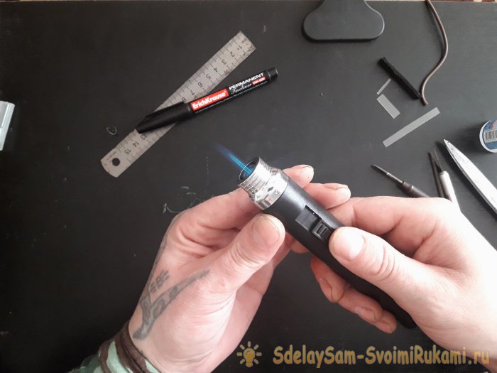 Модификация газового паяльника