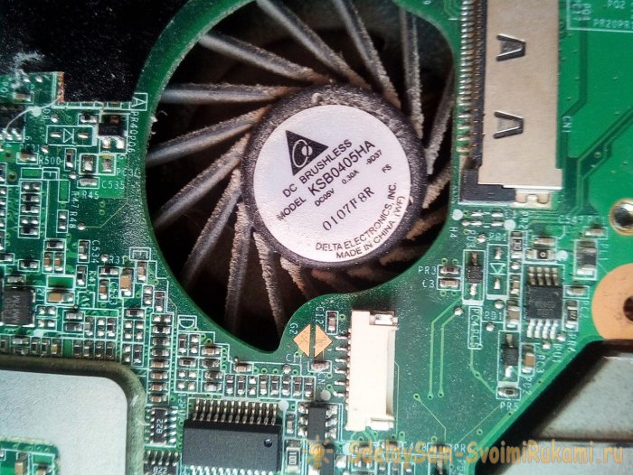 Самостоятельная чистка ноутбука от пыли