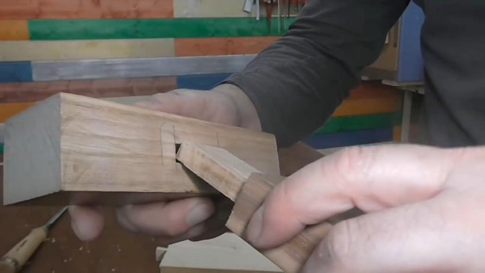 Изготовление гнезда под шип при помощи сверлильного станка