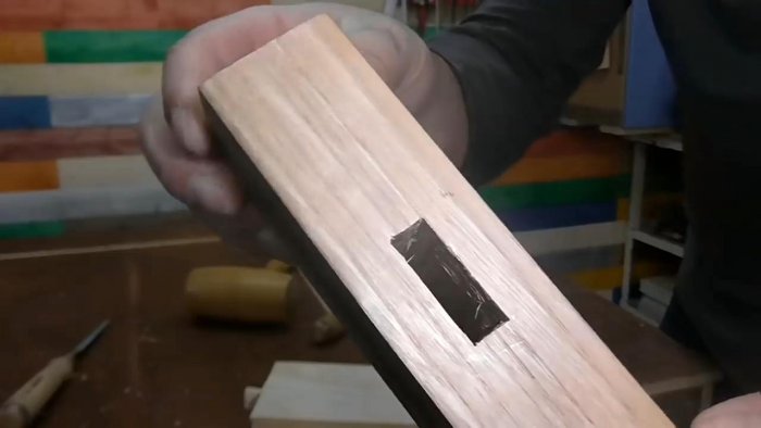 Изготовление гнезда под шип при помощи сверлильного станка