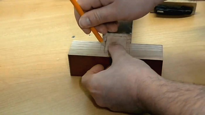 Изготовление гнезда под шип при помощи сверлильного станка