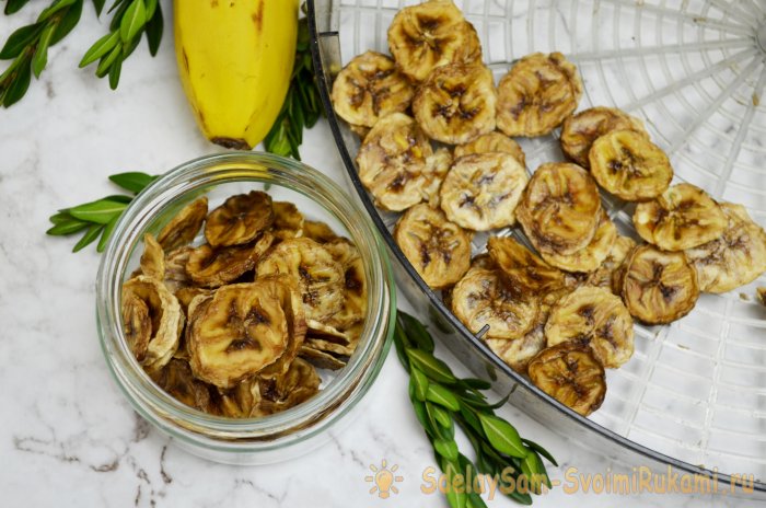 Сушеные бананы полезное лакомство