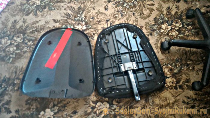 Как освежить старый компьютерный стул за 1 час