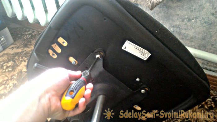 Как освежить старый компьютерный стул за 1 час