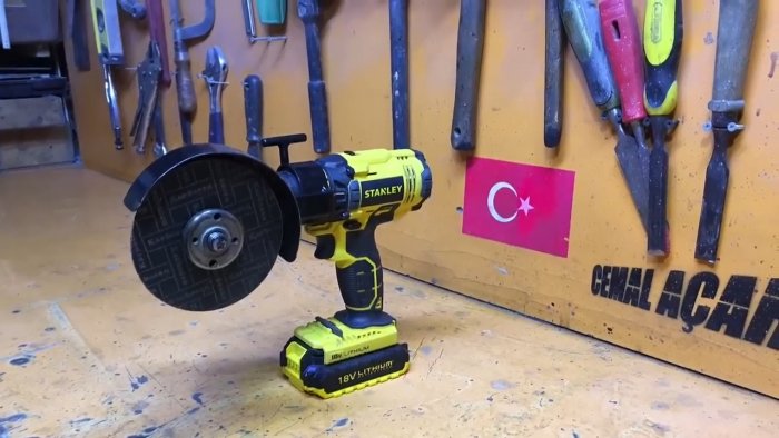 Шлифовально отрезная насадка для шуруповерта своими руками