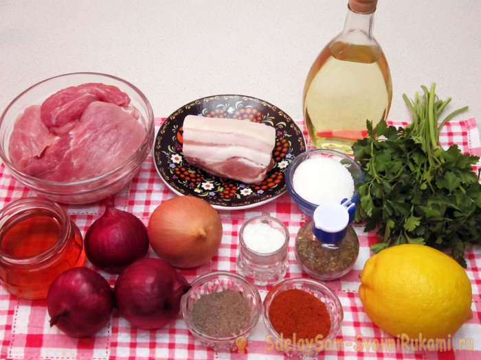 Люлякебаб из свинины на сковороде