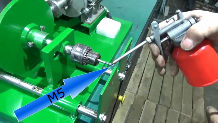 Самодельный резьбонарезной станок